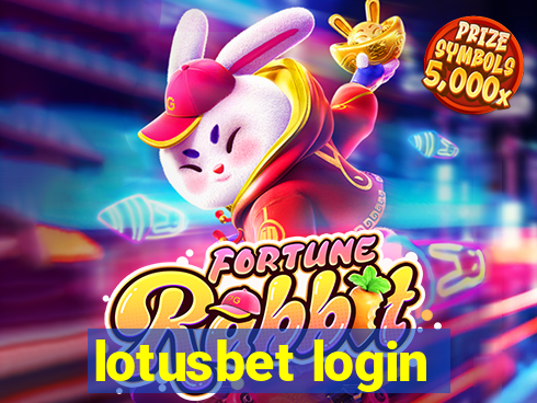 lotusbet login